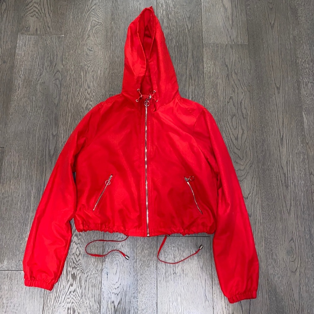 URBAN PLANET Jacket. With drawstring. US S. Red.